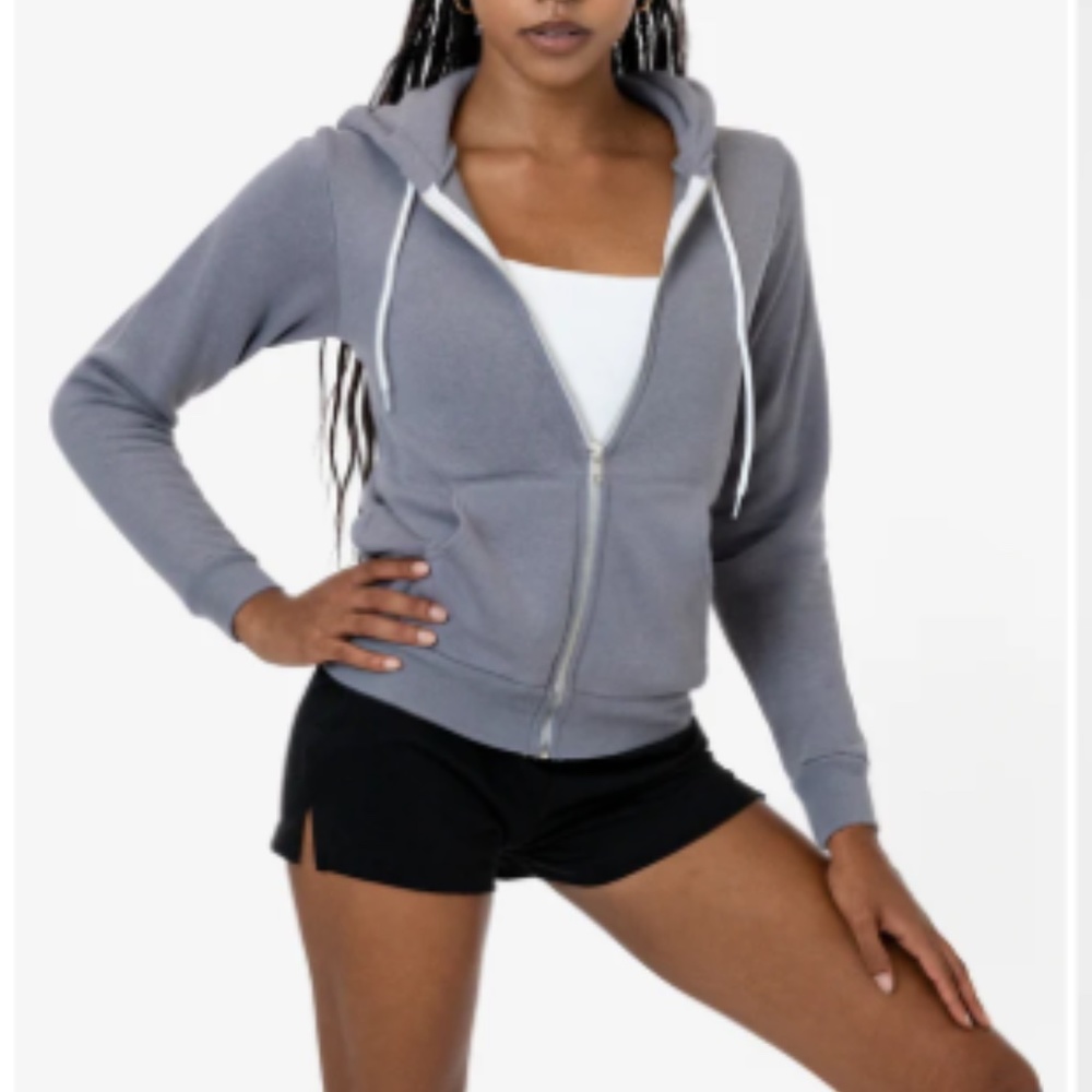 Unisex Flex Fleece Zip Up Hoodie